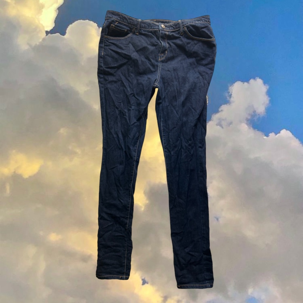 Women’s Mossimo Curvy Skinny Denim Jeans - Size 12 Long